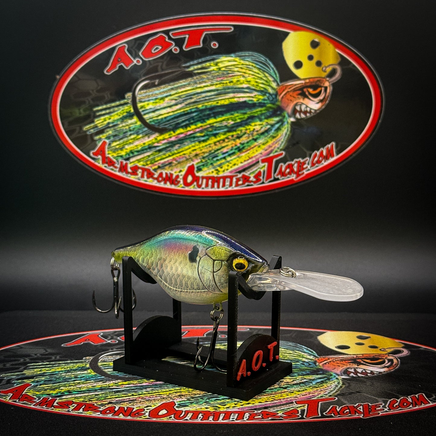 Green Holo Shad