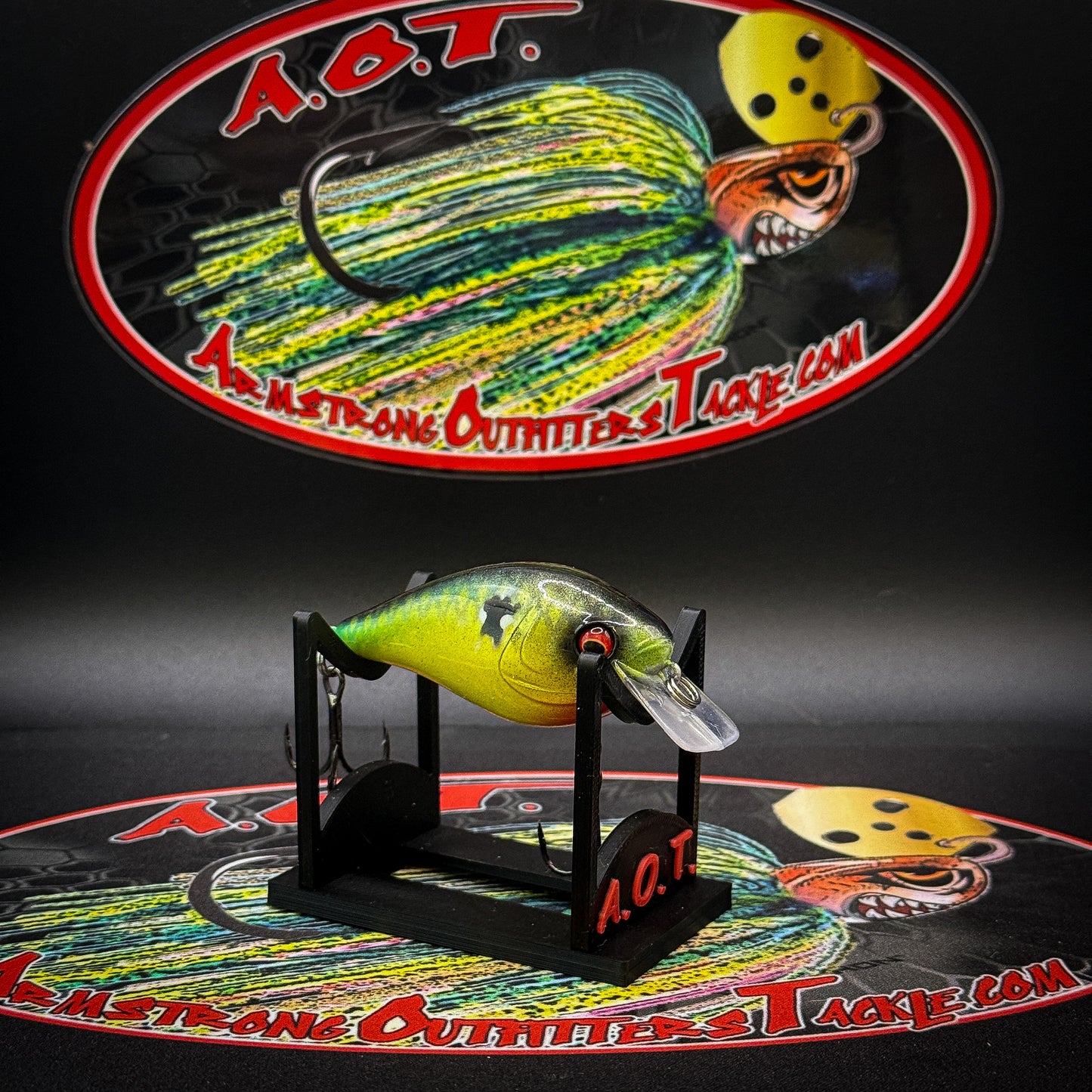 Chartreuse Texas Shad 1.5